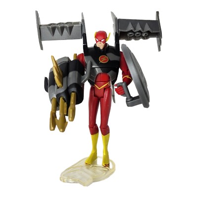 Flash Justice League Deluxe Action Figure Mission Vision 3 2003 DC