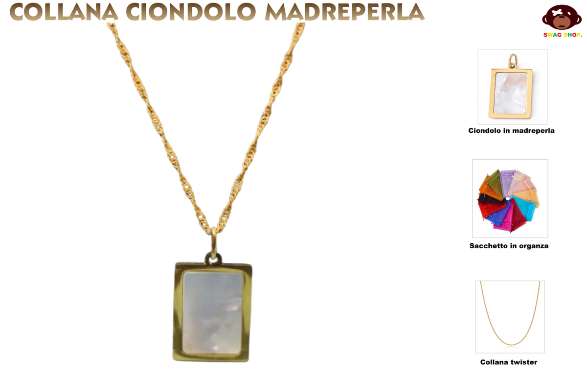 Ciondolo In Pietra Naturale Tamburata Con Catena In Pelle Regolabile – Gioiello Minerale In Sacchetto Di Organza, Regalo Esoterico