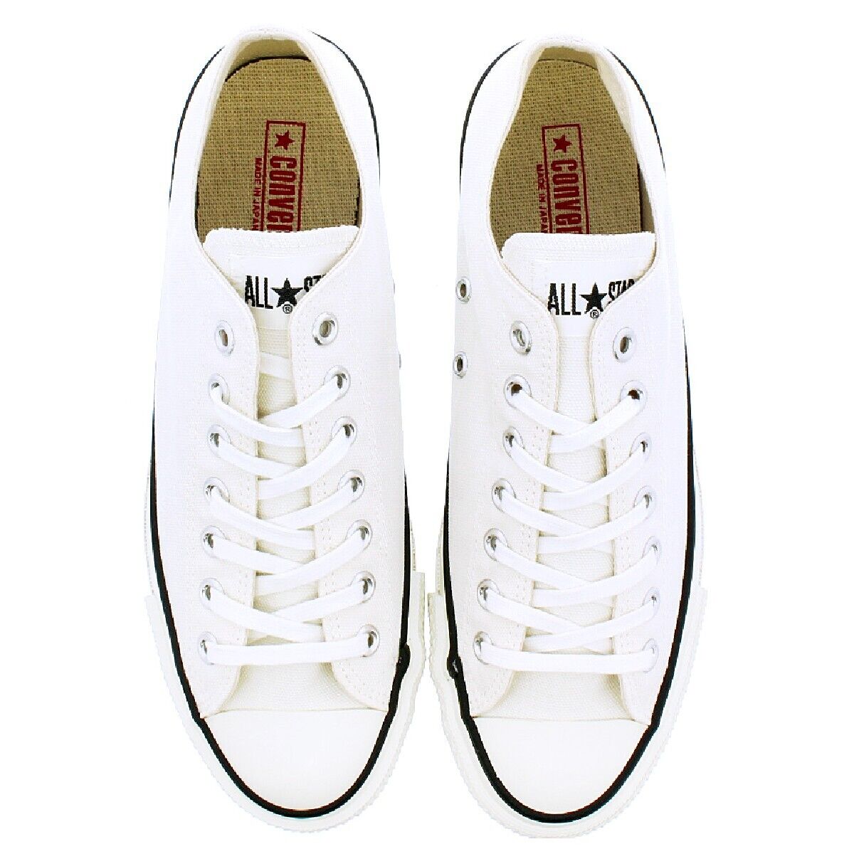 CONVERSE CANVAS ALL STAR J OX Made in JAPAN Sneakers Natural White