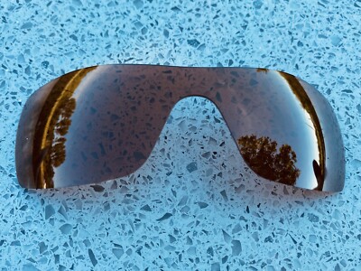 Polarisiert Bernstein Brown Ersatz Oakley Oil Rig Gläser + Gratis Carry Tasche