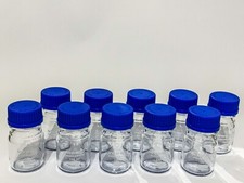 10er Pack Laborflasche/-glas 100 ml DIN/ISO4796 Reagenz-/Medien-/Weithalsflasche