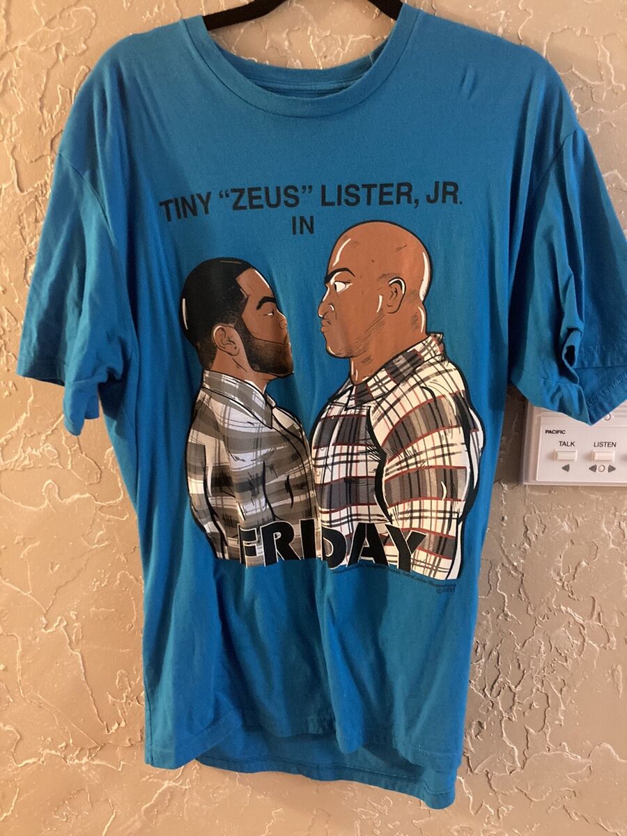 Friday Ice Cube Tommy Lister Zeus no holds barred shirt wwf 90s Friday  vintage