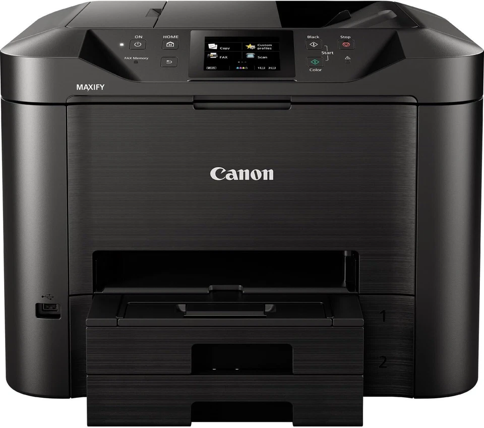 STAMPANTE MULTIFUNZIONE CON FAX CANON MAXIFY MB5450 INKJET A4 F/R WI-FI - Immagine 2 di 3