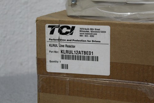 NEW TCI Line Reactor 480v 50/60hz 3ph 7.5hp 12a KLRUL12ATBE01 FREE SHIPPING - Picture 3 of 3
