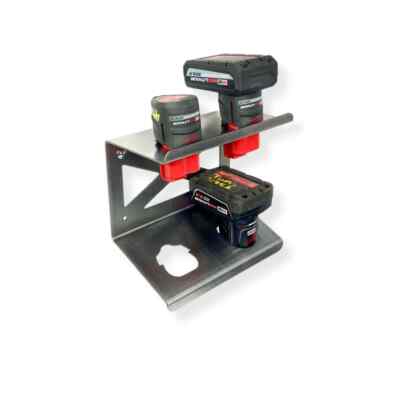 OFFROAD ANONYMOUS Milwaukee Battery Holder-Battery style: M12, Capacity: 4 Hole
