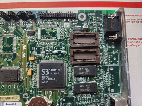 Vintage Packard Bell- Motherboard - Intel Pentium 133MHz - 16MB Ram - P/N:181595 - Picture 8 of 13