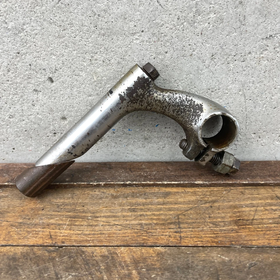 Vintage Steel Stem Balloon Tire Klunker 40s 50s Quill Postwar Neck Cruiser Bike - Image 3 of 4