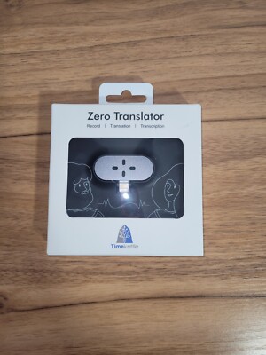 Timekettle TMK002 3-In-1 Zero Translator 40+ Languages For iPhone iPad And iPod