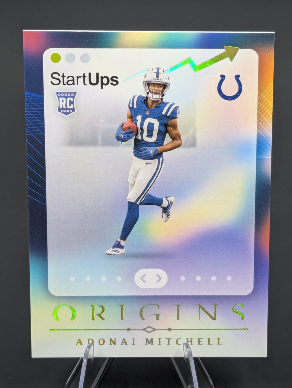 2024 Origins Adonai Mitchell StartUps Rookie Card