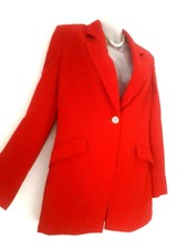 Vintage Cache D'or Mansfield Originals Pure New Wool Ladies Jacket Blazer Size12
