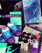 FULLY LACED BLUE REEF SB LACES FOR NIKE DUNK SB CONCEPTS PURPLE LOBSTER