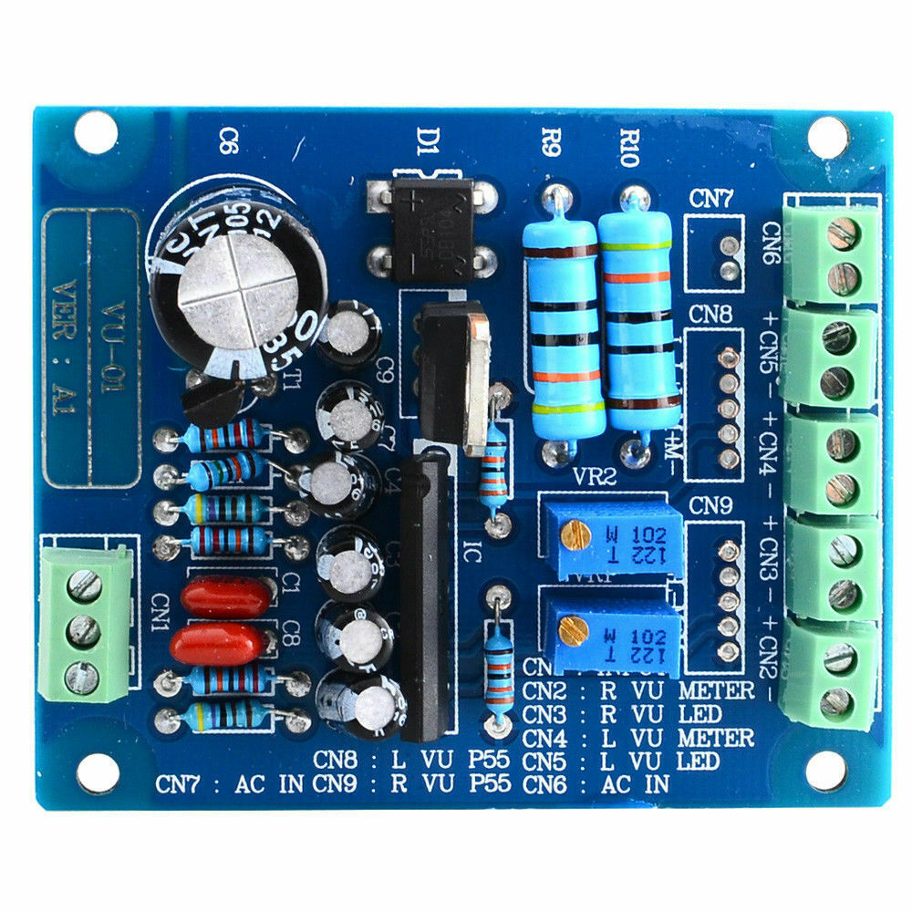 Scheda VU Meter Con Retroilluminazione - 2 Pezzi 12-15V - Foto 1