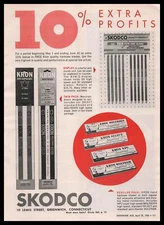 1966 Skodco Greenwich Connecticut Kron Molybdenum Hack Saw Blades Print Ad