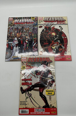3x Marvel Now Deadpool 2014 2015 Comic deutsch #B4000