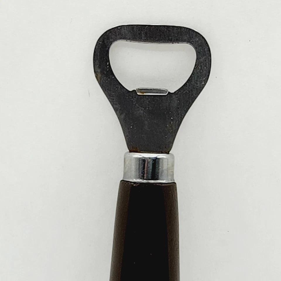 Houdini Bottle Opener with Wood Handle 6" Long Kitchen Drink Accessory  - Image 2 of 4