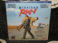 Midnight Run Laserdisc LD Robert DeNiro Charles Grodin Free Ship 50