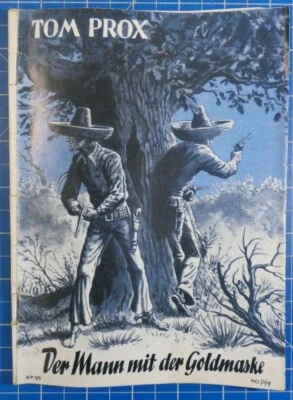 Tom Prox Der Mann mit der Goldmaske No.125 UTA Verlag H1849 - Bild 1 von 4