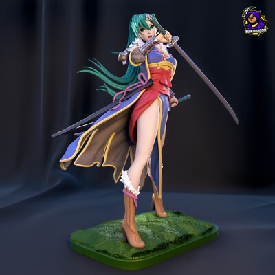 Lyn - Fire Emblem - Fan Art Figur - 3D Resin Print 223mm