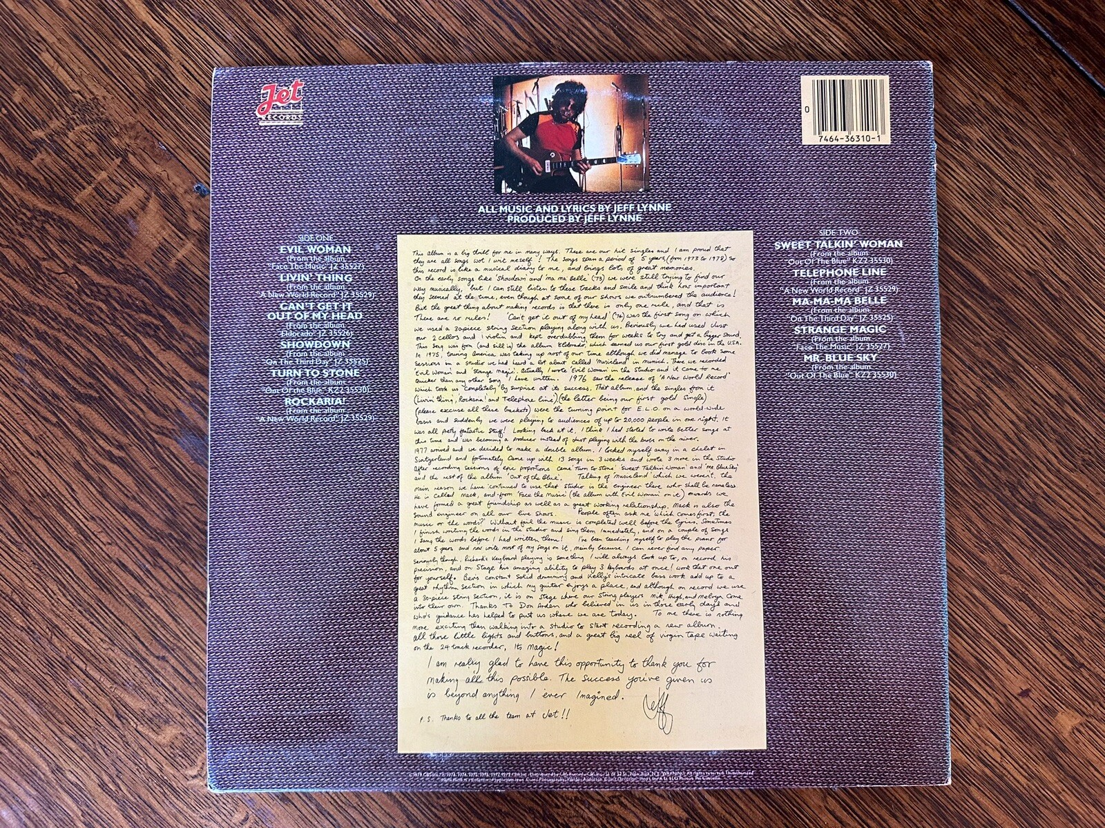 ELO s (Electric Light Orchestra) Greatest Hits vinyl lp eBay