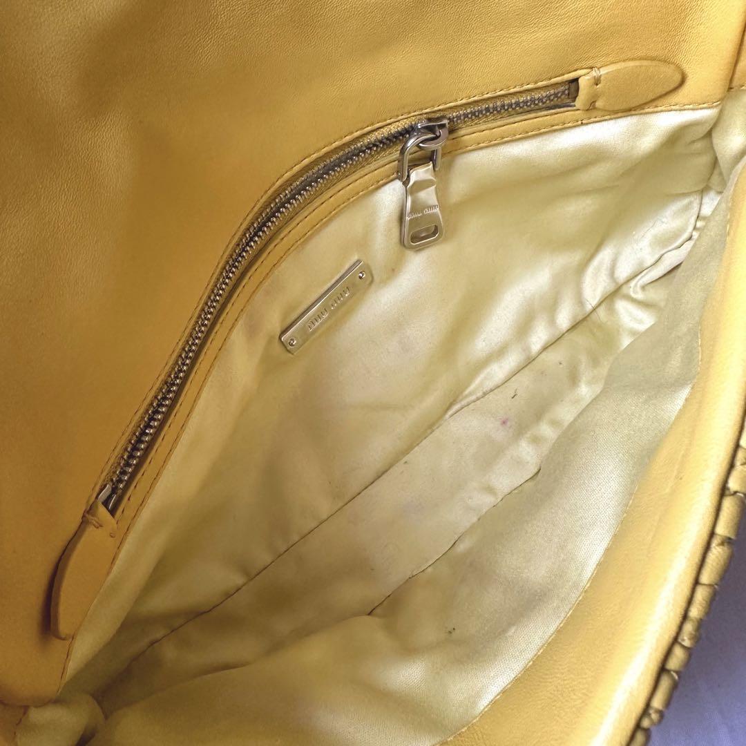 MIU MIU Authentic Nappa Crystal Matelassé Leather in Vibrant MIU MIU Authentic Nappa Crystal Matelassé Leather in Vibrant