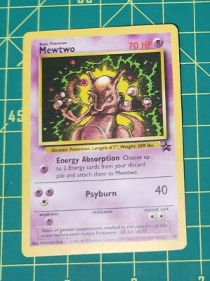 Mewtwo Black Star Promo 英語版 14 Promo look at Pokémon Mewtwo Wizards black star promo 14 - YouTube