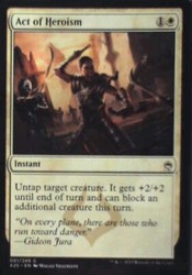 Act of Heroism #1 Masters 25 MTG Common