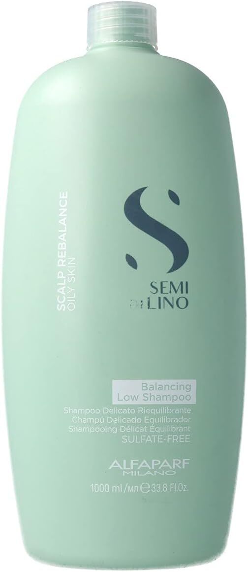Alfaparf Milano Semi di Lino Scalp Rebalance Balancing Low Shampoo, 1L