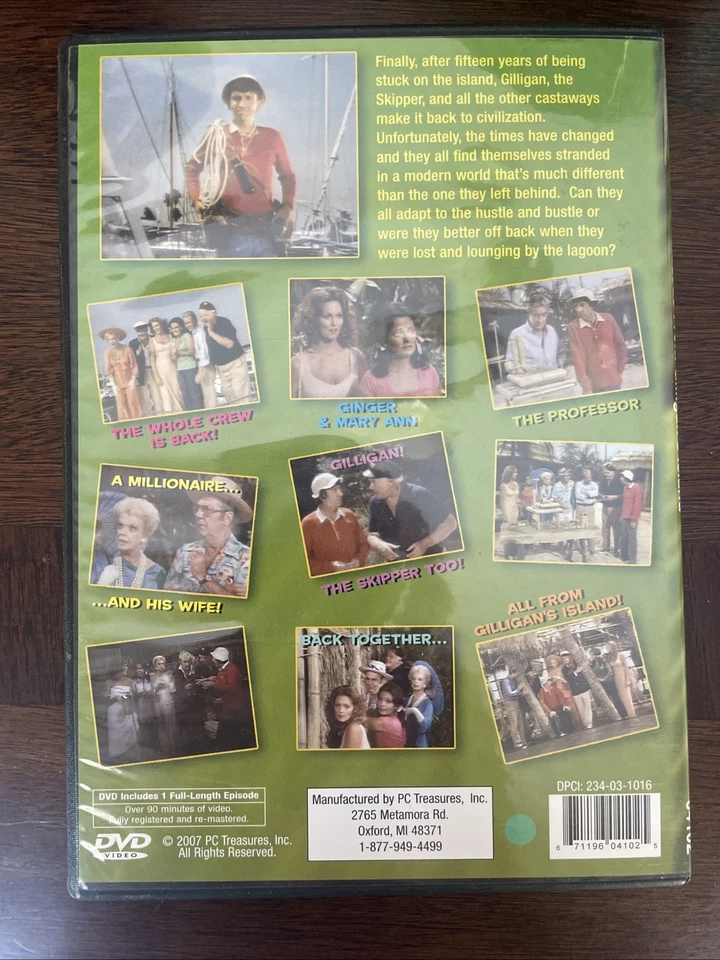 Rescue From Gilligan’s Island Classic TV 2007 DVD Video 90 mins New Sealed - Image 2 of 4