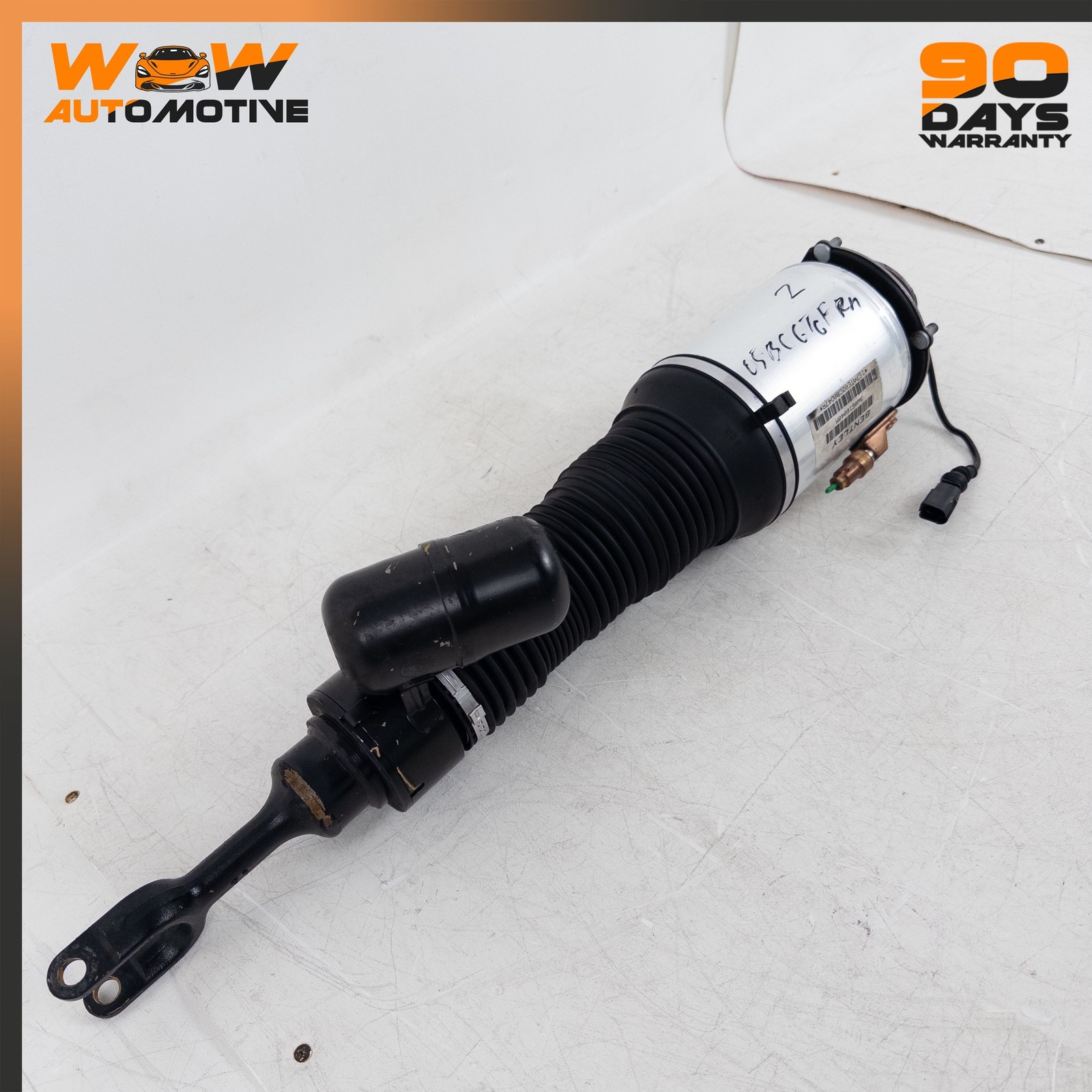 04-10 BENTLEY CONTINENTAL GT FRONT RIGHT PASSENGER SIDE AIR RIDE SHOCK STRUT OEM