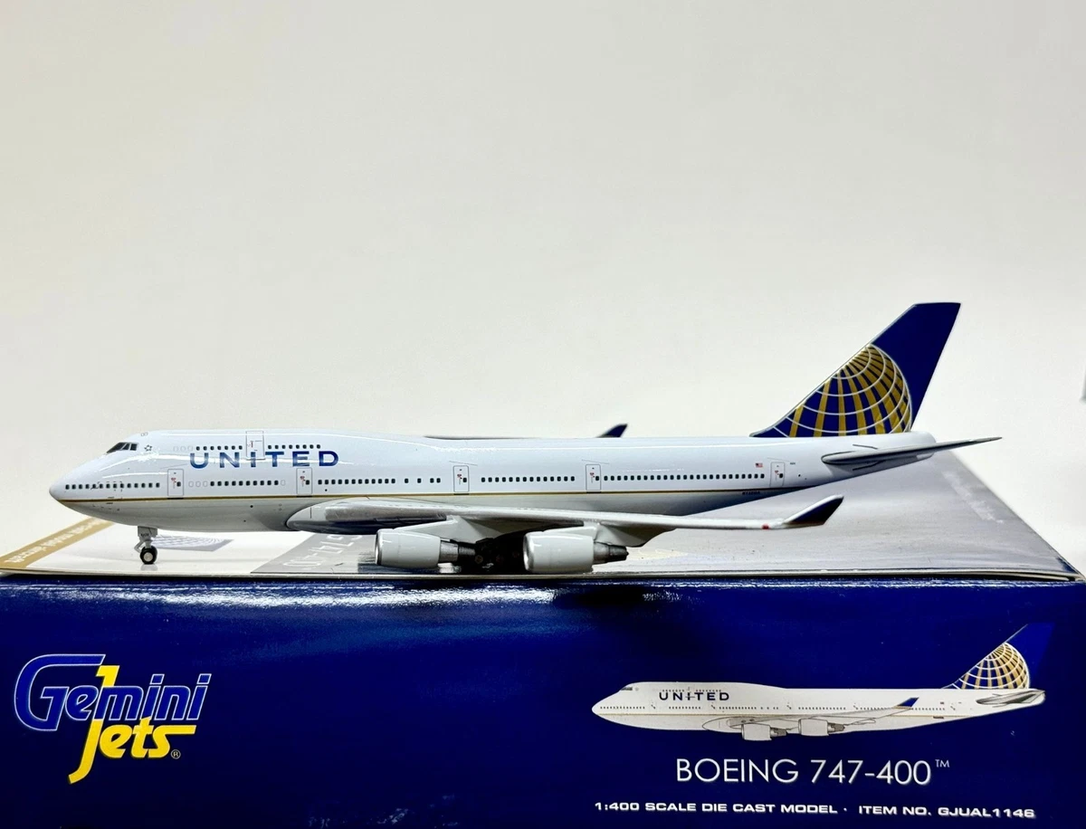 Las mejores ofertas en GeminiJets Boeing 747 1:400 aviones y naves