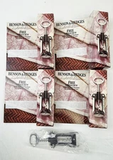 4 BENSON & HEDGES SIGNATURE COLLECTION CORKSCREW - NEW OLD STOCK