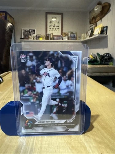 2026 TOPPS NOW WORLD BASEBALL CLASSIC CARD TEAM USA ROMAN ANTHONY #21