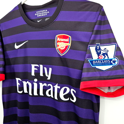 Authentic Nike 2012-13 Arsenal #17 Alex Song Away Football Soccer
