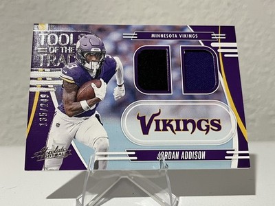 2025 Absolute Football Jordan Addison Tools Of The Trade /249 No. TTD-JAD