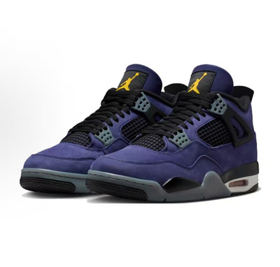 US Jordan Air Jordan 4 Retro ''Imperial Purple'' Mid-Top Basketball Shoes/Purple