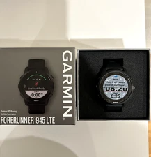 Garmin 010-02383-00 Black Forerunner 945 LTE NEW