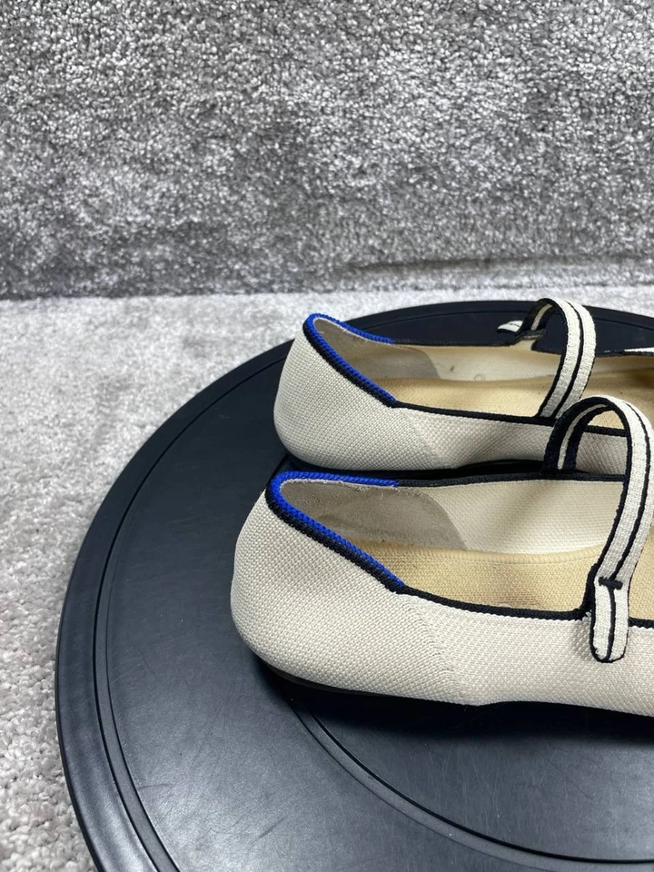 Zapatos Rothy's para mujer talla 9,5 The Square Mary Jane Gardenia tejidos sin cordones Foto 3 de 4