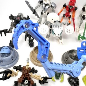 LEGO Bionicle Lot Original Toa Mata Set of 8 + Masks (8531-8536)