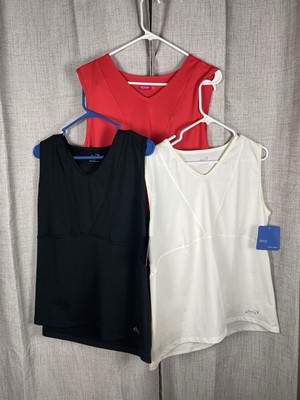 3 x TERRY Bicycle Tourista Tank Plus Sleeveless Tops Women's Cycling Sz 1X NWT