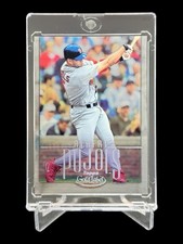 2002 Topps Gold Label ALBERT PUJOLS /250 PLATINUM 2ND YEAR RC CLASS 2 SSP RARE
