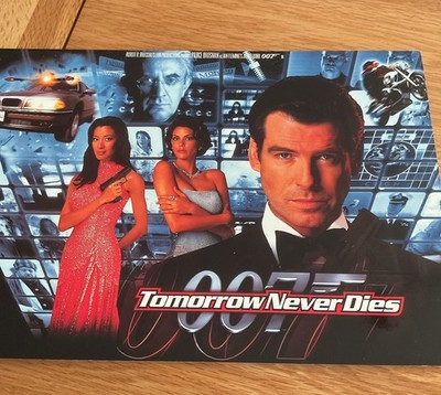 JAMES BOND-007-MORGEN STIRBT NIE-ORDNER-10 FILMSTARS SCHAUSPIELER-TELEFONKARTEN