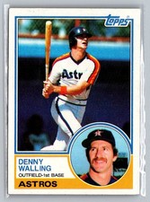 1983 Topps #692 Denny Walling