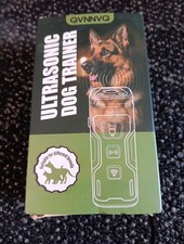 Qvnnvq Ultrasonic Dog Trainer For All Breeds 35 Ft Impact Rechargeable 3 In 1