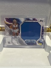 2025 Topps Exalted WWE #MM-TS Tiffany Stratton Mega Materials Patch Swatch