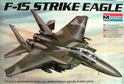 Monogram Nr.: 5434 , F-15 Strike Eagle vintage 1984 -ar-