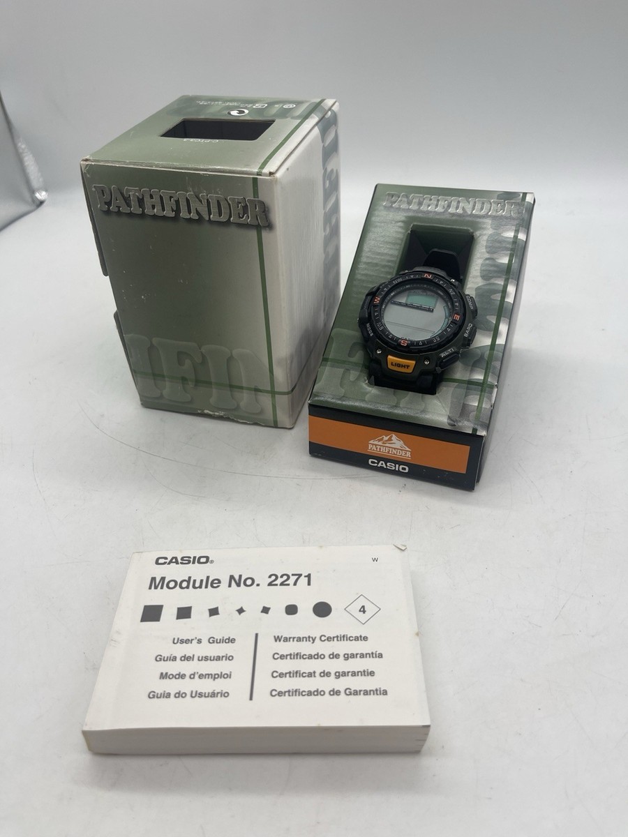 G Shock Casio Pathfinder 2271 Battery Replacement Men Casio