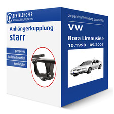 Auto Hak Anhängerkupplung starr für VW Bora Limousine Typ 1J2 AHK