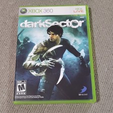 Dark Sector Xbox 360 Shooter Action D3 Publisher Manual Included M NTSC-U/C 2008