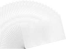 20Pcs White Cushion Foam Wrap Pouches for Dishes Furniture Glassware Packing