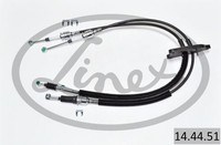 Linex Seilzug, Schaltgetriebe 14.44.51 FüR CitroËN Passend FüR Fiat Peugeot